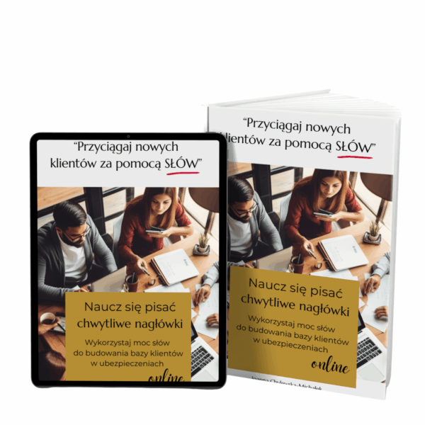 E-book "Przyciągaj nowych klientów za pomocą słów"