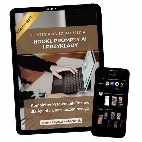 E-book: Strategia na Social Media. Hooki, prompty AI i przykłady.